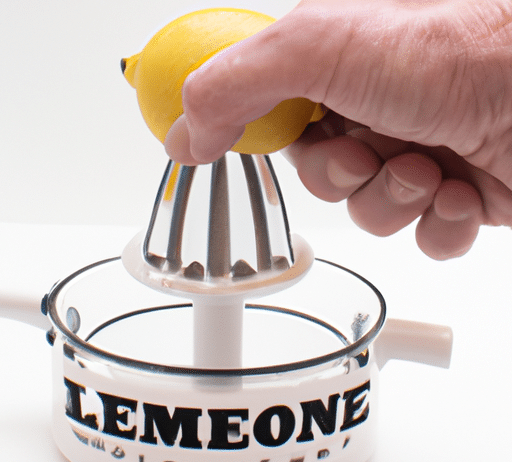 what is the correct way to use a lemon juicer