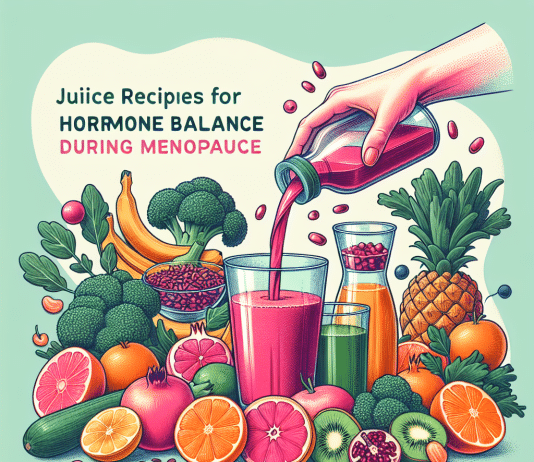 juice recipes for hormone balance and menopause 1