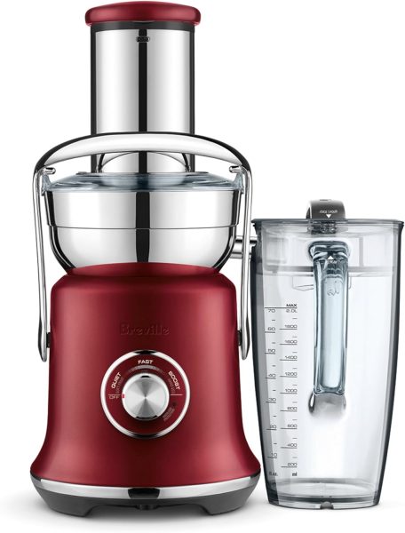 Breville the Juice Fountain Cold XL Centrifugal Juicer, Red Velvet Cake, BJE830RVC, Medium