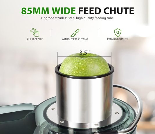 1000w 3 speed led centrifugal juicer machine review
