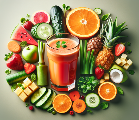 juice recipes for skin hydration and radiance