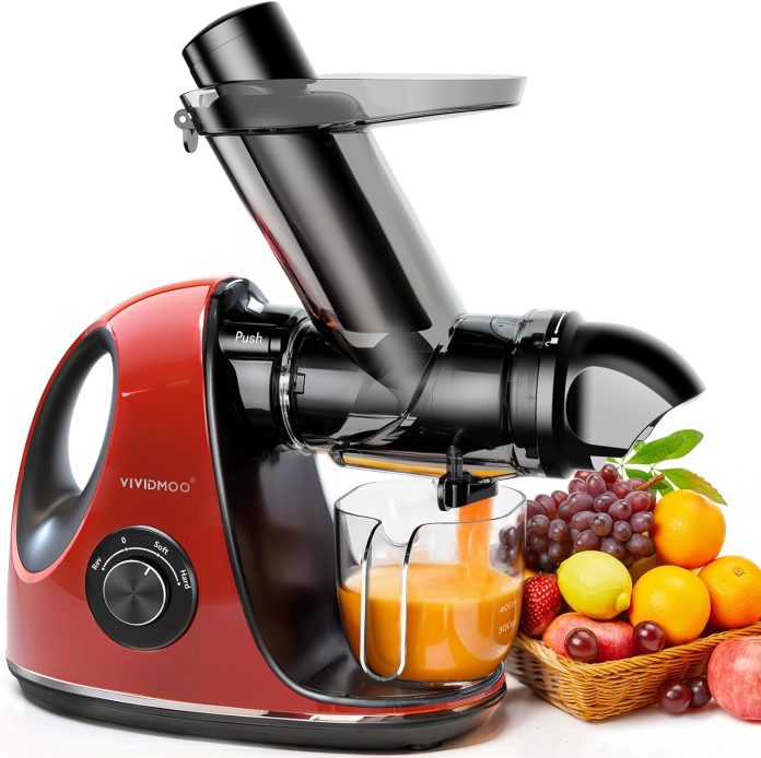 juicer machines vividmoo masticating juicer machines with 3 inch wide chute 2 speed modes reverse function powerful frui