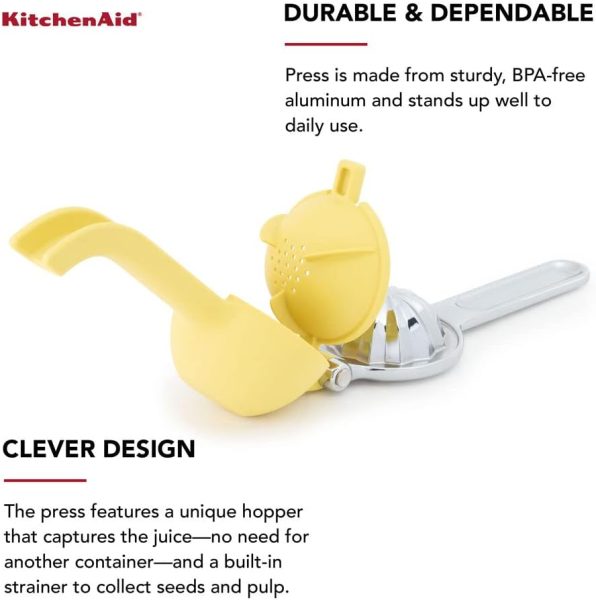 KitchenAid Citrus Squeezer, Standard, Yellow