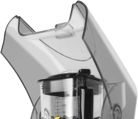 wantjoin professional commercial blender with shield quiet sound enclosure 2200w industries strong and quiet professiona