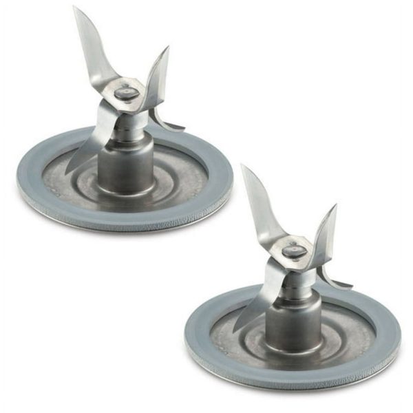 2 Genuine Oster Blender Blades For Osterizer Blenders 4961 With 2 Sealing Rings!