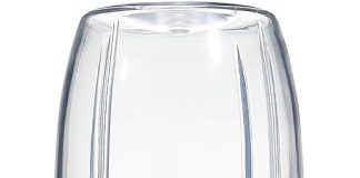 rae dunn personal blender 600w 24oz capacity bpa free jar crushes ice leak proof anti slip feet dishwasher safe cream 3