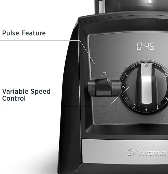 Vitamix Slate A2300 Ascent Series Smart Blender, Professional-Grade, 64 oz Low-Profile Container, 64 fl oz