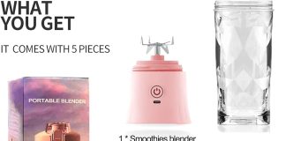 portable smoothies blender review